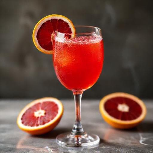 Blood Orange Mimosa