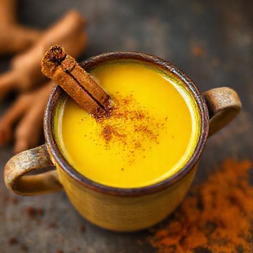 Traditional Golden Milk (Haldi Doodh)