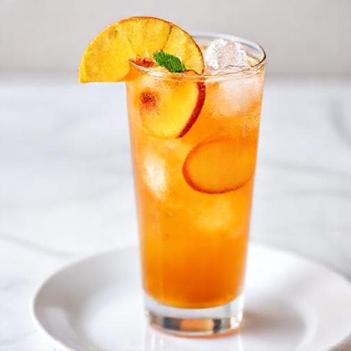 Quick Peach Iced Tea