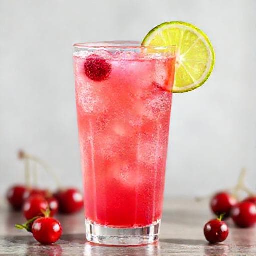 Quick Cherry Limeade Spritzer