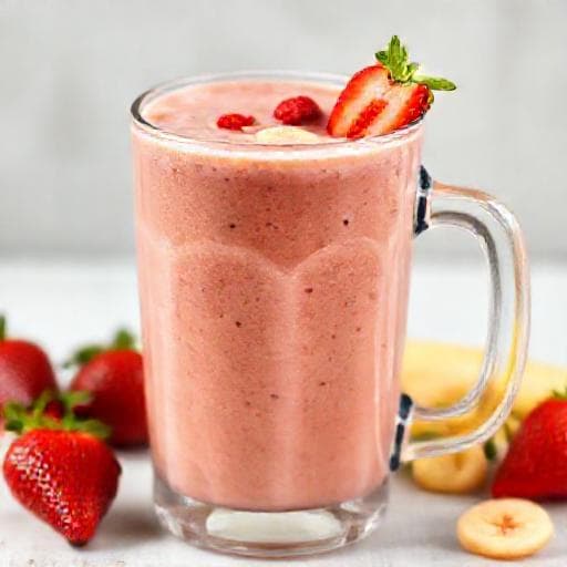 Quick Strawberry Banana Smoothie