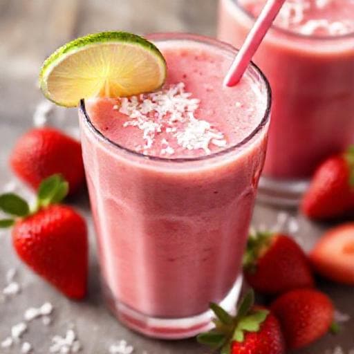 Strawberry Coconut Smoothie