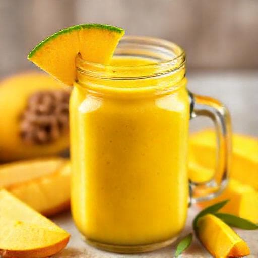 Quick Tropical Mango Smoothie