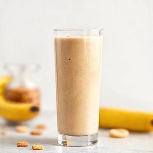 Quick Peanut Butter Banana Smoothie