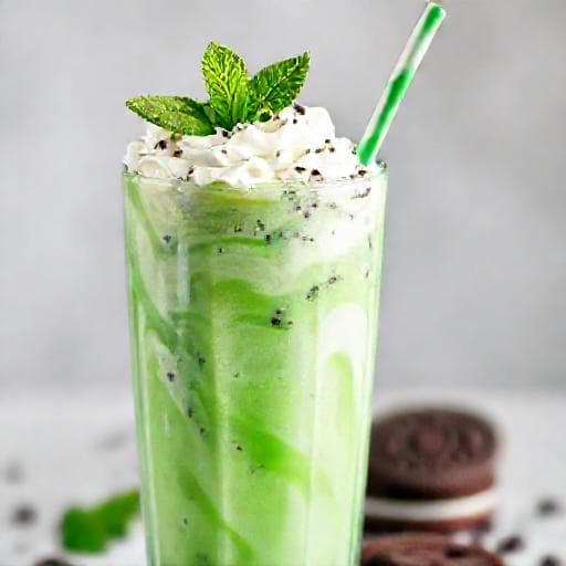 Mint Oreo Milkshake