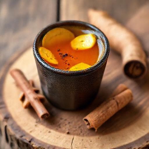 Spiced Turmeric Ginger Shot