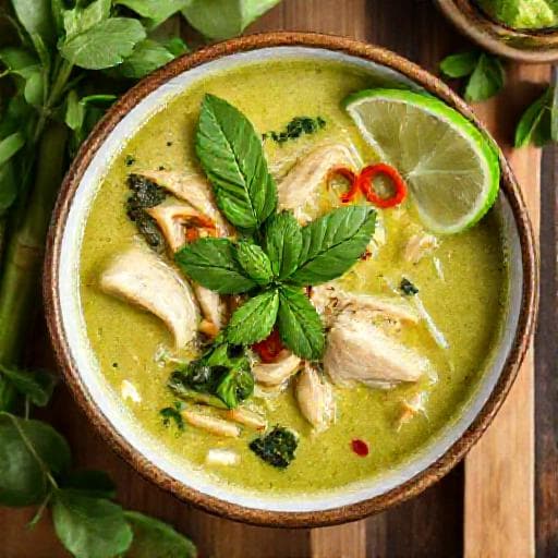 タイ風グリーンカレー