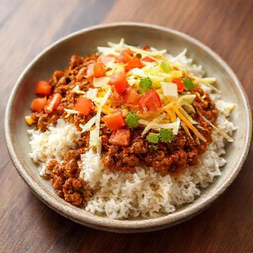 簡単スピードタコライス