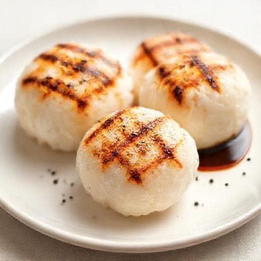 簡単！レンジで焼きおにぎり風