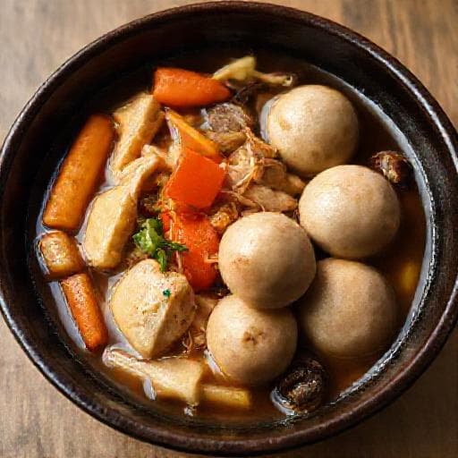 鶏肉と根菜の筑前煮（鶏団子入り）