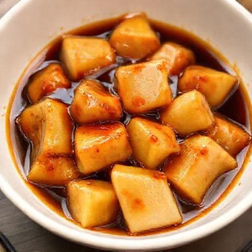 レンジで簡単！里芋の煮っころがし風