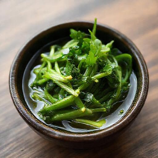 小松菜の煮びたし（基本）