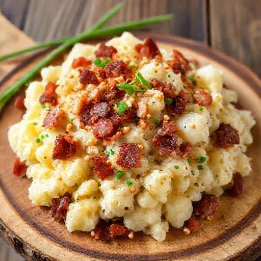 アレンジ！ベーコンと粒マスタードのポテトサラダ