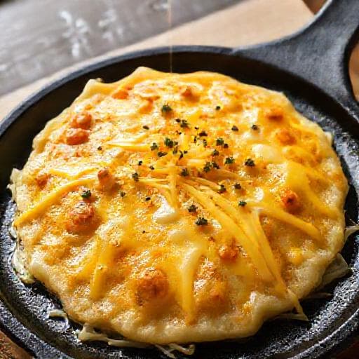 チーズ明太もちもんじゃ