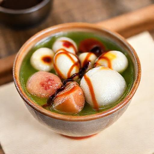 抹茶あんみつ