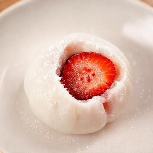 レンジで簡単！いちご大福