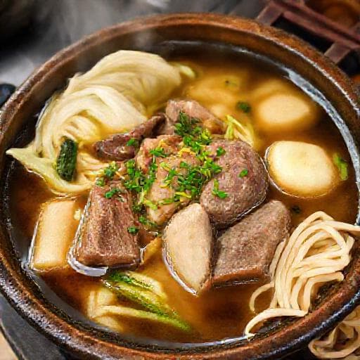 博多風もつ鍋 (醤油味)