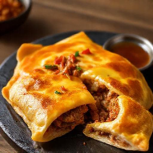 豚キムチチーズチヂミ