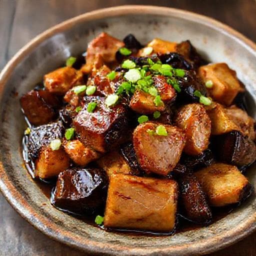 豚肉となすの味噌炒め（定番）