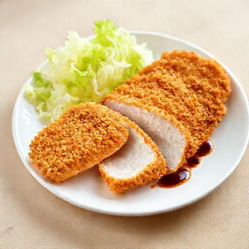 簡単！とんかつ風チキンカツ