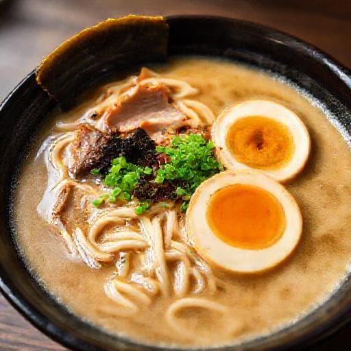 本格豚骨ラーメン