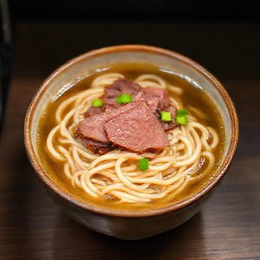簡単！レンジで牛肉うどん
