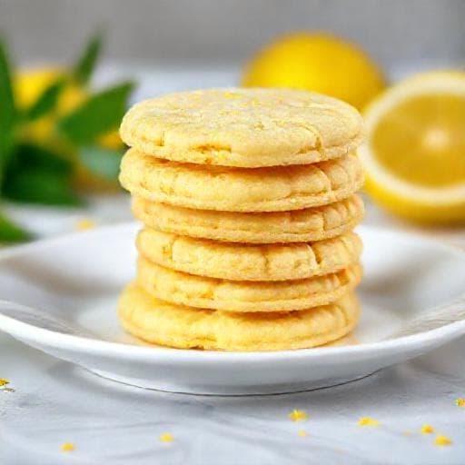Biscuiți rapizi cu lămâie