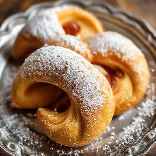 Cornulețe cu nucă și dulceață (stil regional)