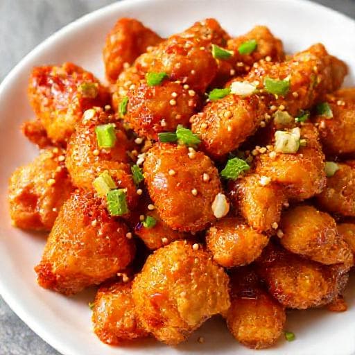 Pui Coreean Crocant Rapid (Quick Korean Fried Chicken)