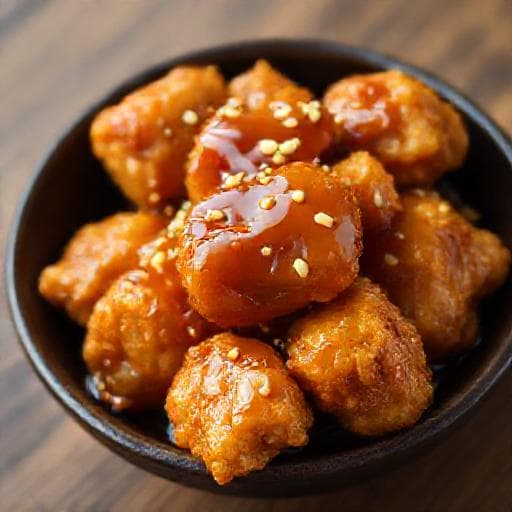 Pui Coreean Crocant cu Miere și Usturoi (Honey Garlic Korean Fried Chicken)
