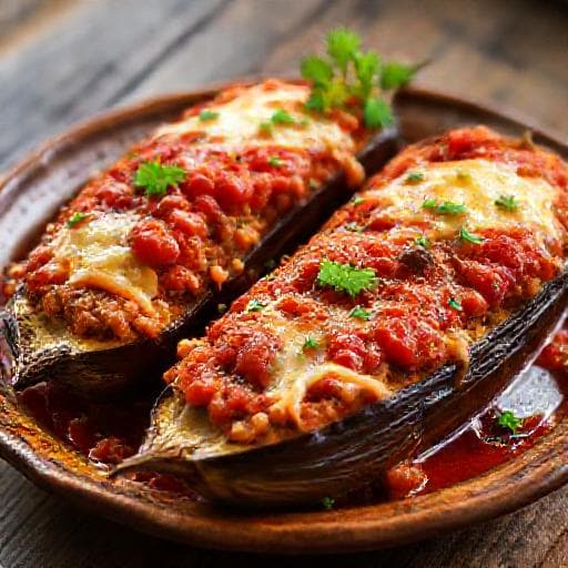 Vinete Umplute cu Carne (Clasice)