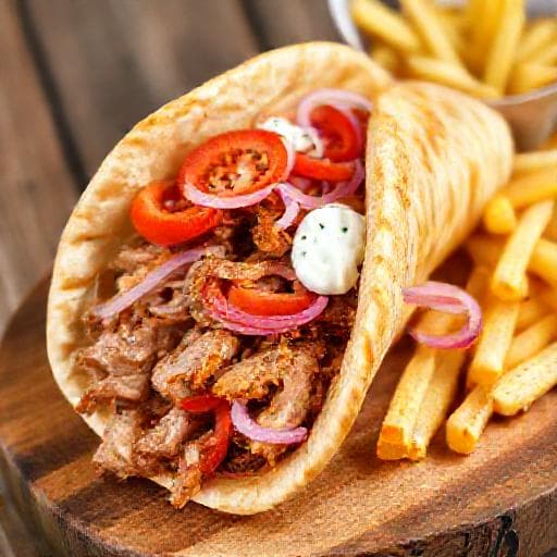 Παραδοσιακός Χοιρινός Γύρος