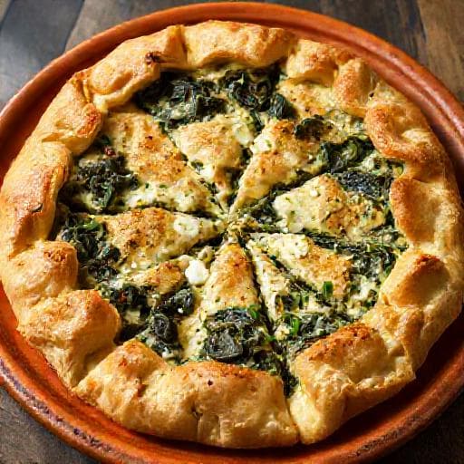 Σπανακόπιτα Τυρόπιτα (Συνδυασμός)