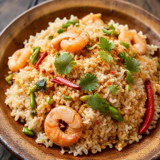Nasi Goreng Pete Udang