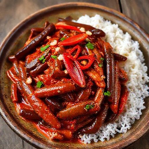 Jengkol Balado Pedas Gurih