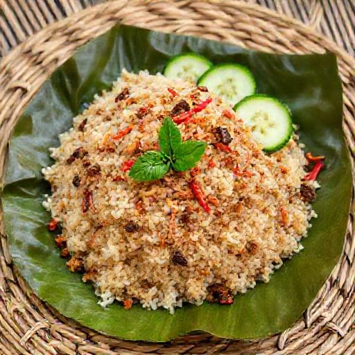 Nasi Tutug Oncom Tradisional