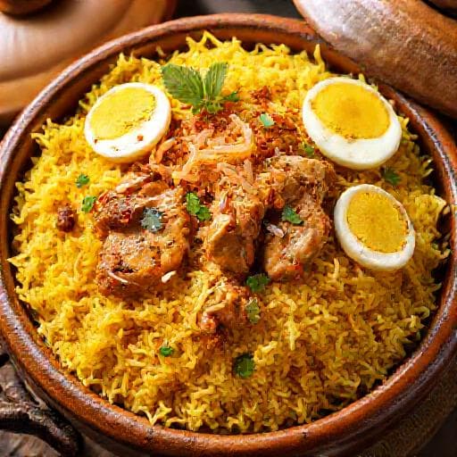 Biryani Ayam Hyderabadi (Dum Biryani)