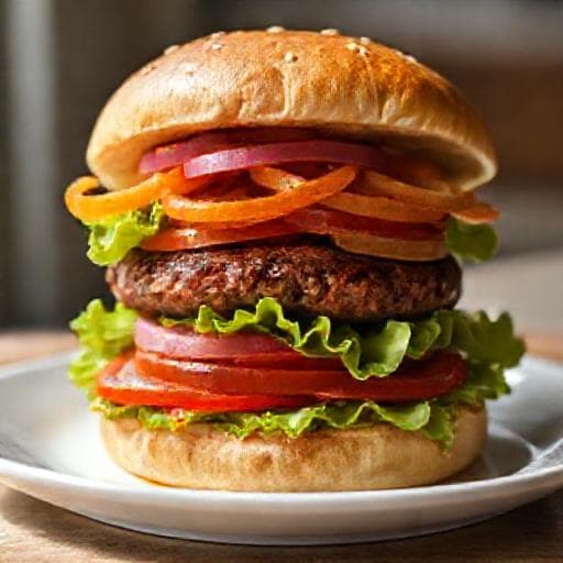 Burger Daging Sapi Klasik