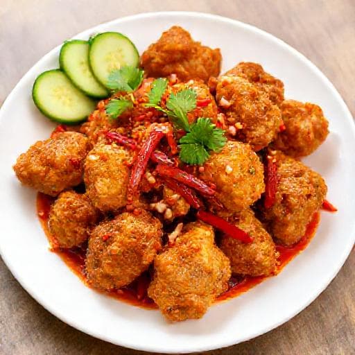 Ayam Penyet Sederhana