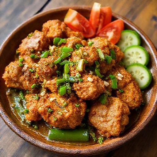 Ayam Penyet Sambal Ijo
