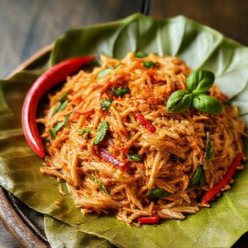 Ayam Suwir Pedas Kemangi