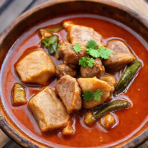 แกงฮังเลหมูสามชั้นแบบดั้งเดิม