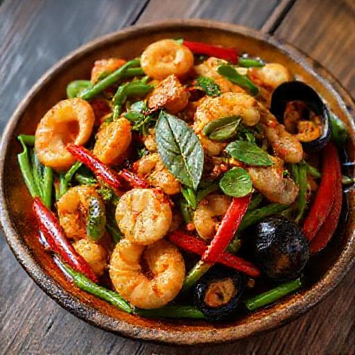 ผัดฉ่าทะเล (สูตรดั้งเดิม)