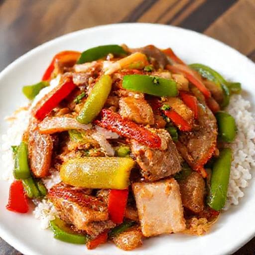 ผัดพริกหยวกหมู (สูตรดั้งเดิม)