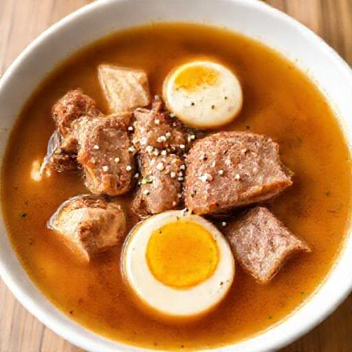 พะโล้หมูสามชั้นแบบเร่งด่วน
