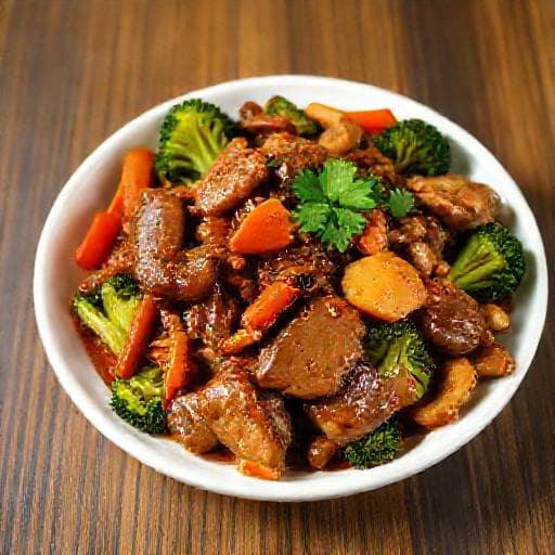 เนื้อผัดน้ำมันหอย (สูตรดั้งเดิม)