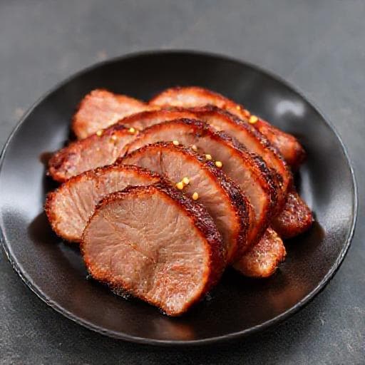 ชาชูหมูแบบเร่งด่วน (หม้อทอดไร้น้ำมัน)
