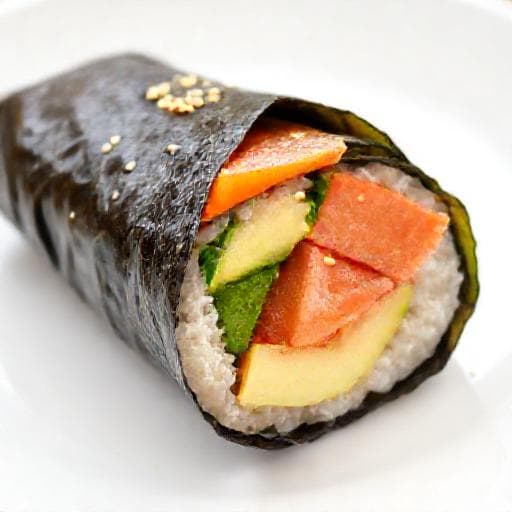 ซูชิแซลมอนอาโวคาโด (แบบง่าย)
