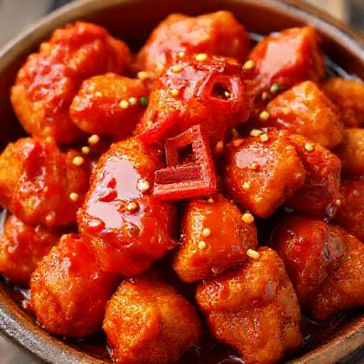 ไก่ทอดเกาหลีซอสเผ็ดจัดจ้าน (Gochujang Spicy)