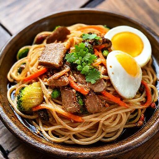 ผัดซีอิ๊วหมูทรงเครื่อง